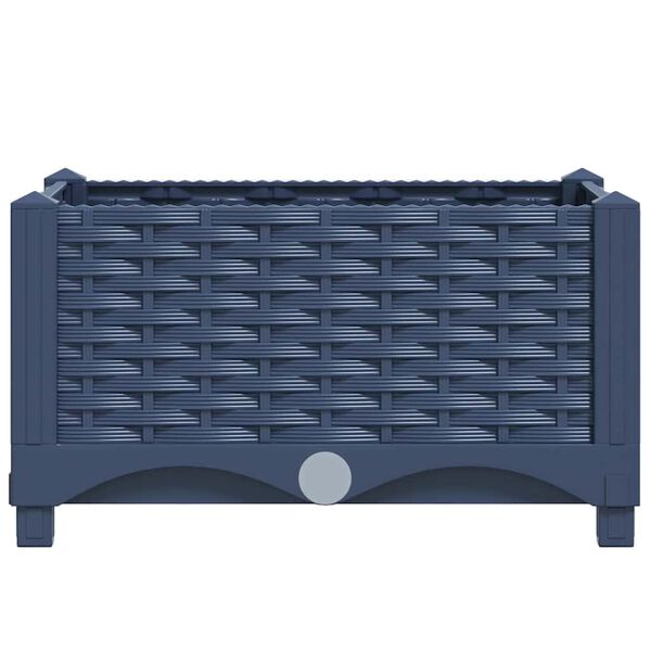 vidaXL Ζαρντινιέρα 120 x 40 x 23 εκ. από Πολυπροπυλένιο