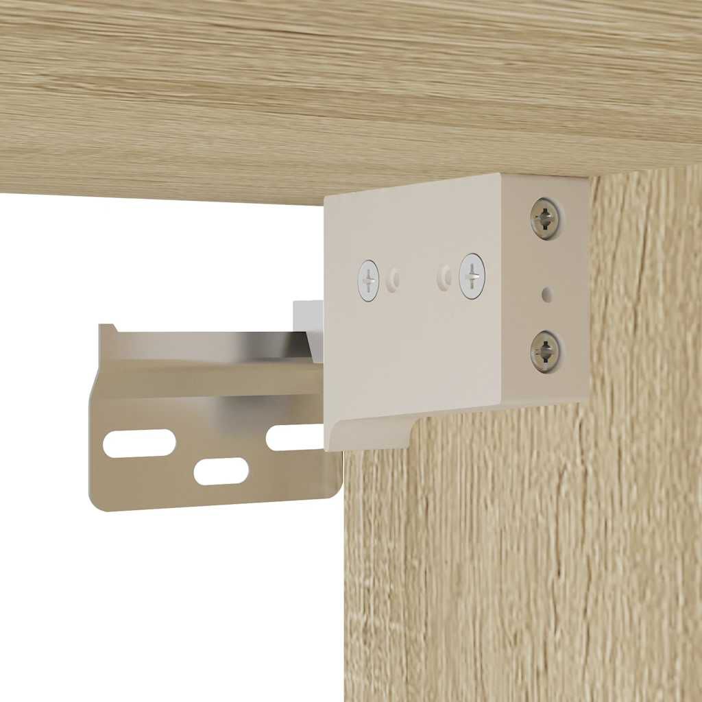 vidaXL Ντουλάπι Αποθήκευσης Στενό Δρυς 50x42,5x225 εκ. Επεξεργ. Ξύλο