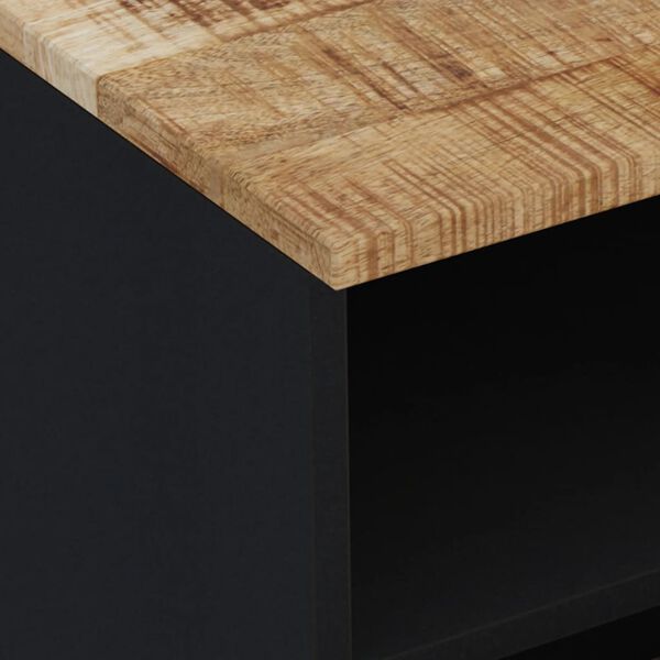 vidaXL Έπιπλο Τηλεόρασης 70 x 33 x 46 εκ. από Μασίφ Ξύλο Μάνγκο