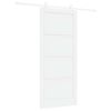 vidaXL &Sigma;&upsilon;&rho;ό&mu;&epsilon;&nu;&eta; &Pi;ό&rho;&tau;&alpha; 93 x 211 cm &Epsilon;&pi;&epsilon;&xi;&epsilon;&rho;&gamma;&alpha;&sigma;&mu;έ&nu;&omicron; &Xi;ύ&lambda;&omicron; &Lambda;&epsilon;&upsilon;&kappa;ό