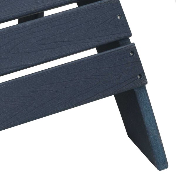 vidaXL Καρέκλα Adirondack Ναυτικό μπλε 74 x 82 x 92 εκ. Πλαστικό