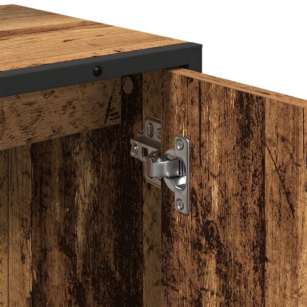 vidaXL Σετ Επίπλων Μπάνιου με αποθήκευση 2 pcs Καφέ 60 x 30 x 60 cm
