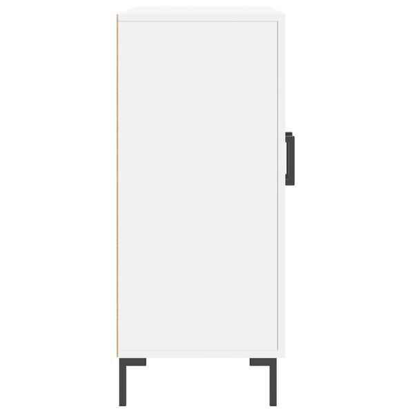 vidaXL Μπουφές Λευκός 90 x 34 x 80 εκ. από Επεξεργασμένο Ξύλο