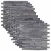 vidaXL &Pi;&lambda;&alpha;&kappa;ί&delta;&iota;&alpha; &Mu;&omega;&sigma;&alpha;ϊ&kappa;&omicron;ύ &Gamma;&kappa;&rho;&iota; 30 x 30 cm &Mu;ά&rho;&mu;&alpha;&rho;&omicron;