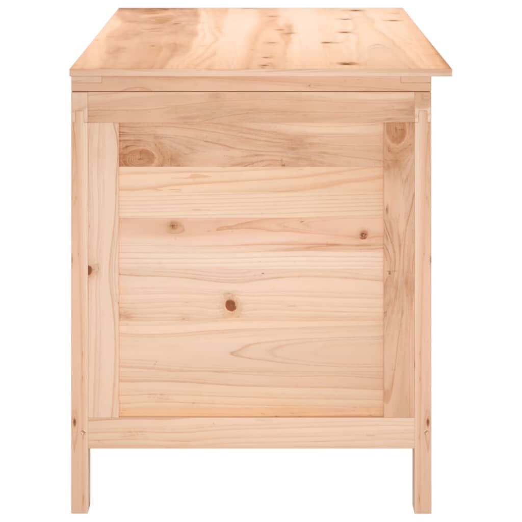 vidaXL Κουτί Μαξιλαριών Εξ. Χώρου 99x50x56,5 εκ. από Μασίφ Ξύλο Ελάτης