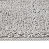 vidaXL Αντιολισθητικό Σαγκί Χαλάκι Γκρι 120 x 120 cm PP
