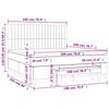 vidaXL &Kappa;&rho;&epsilon;&beta;ά&tau;&iota; Boxspring &mu;&epsilon; &Sigma;&tau;&rho;ώ&mu;&alpha; &Sigma;&kappa;&omicron;ύ&rho;&omicron; &Mu;&pi;&lambda;&epsilon; 180x200 &epsilon;&kappa;. &Beta;&epsilon;&lambda;&omicron;ύ&delta;&iota;&nu;&omicron;