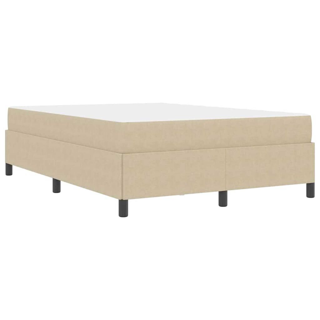 vidaXL Σκελετός Κρεβατιού Ανοιχτό γκρι 140 x 200 cm Βελούδο