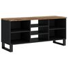 vidaXL Έπιπλο Τηλεόρασης 100x33x46 εκ. Μασίφ Ξύλο Μάνγκο & Επεξ. Ξύλο