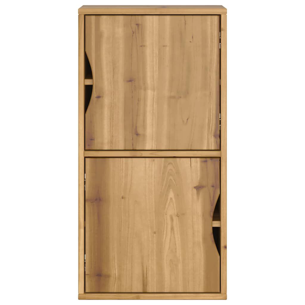vidaXL Βοηθητικό Ντουλάπι ODDA 40x24x79 εκ. από Μασίφ Ξύλο Πεύκου