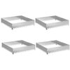 vidaXL &Pi;&epsilon;&rho;ί&gamma;&rho;&alpha;&mu;&mu;&alpha; &gamma;&kappa;&alpha;&zeta;ό&nu; 4 &tau;&mu;&chi;. 100 x 100 x 20 cm &Alpha;&tau;&sigma;ά&lambda;&iota; &Alpha;&sigma;&eta;&mu;ί