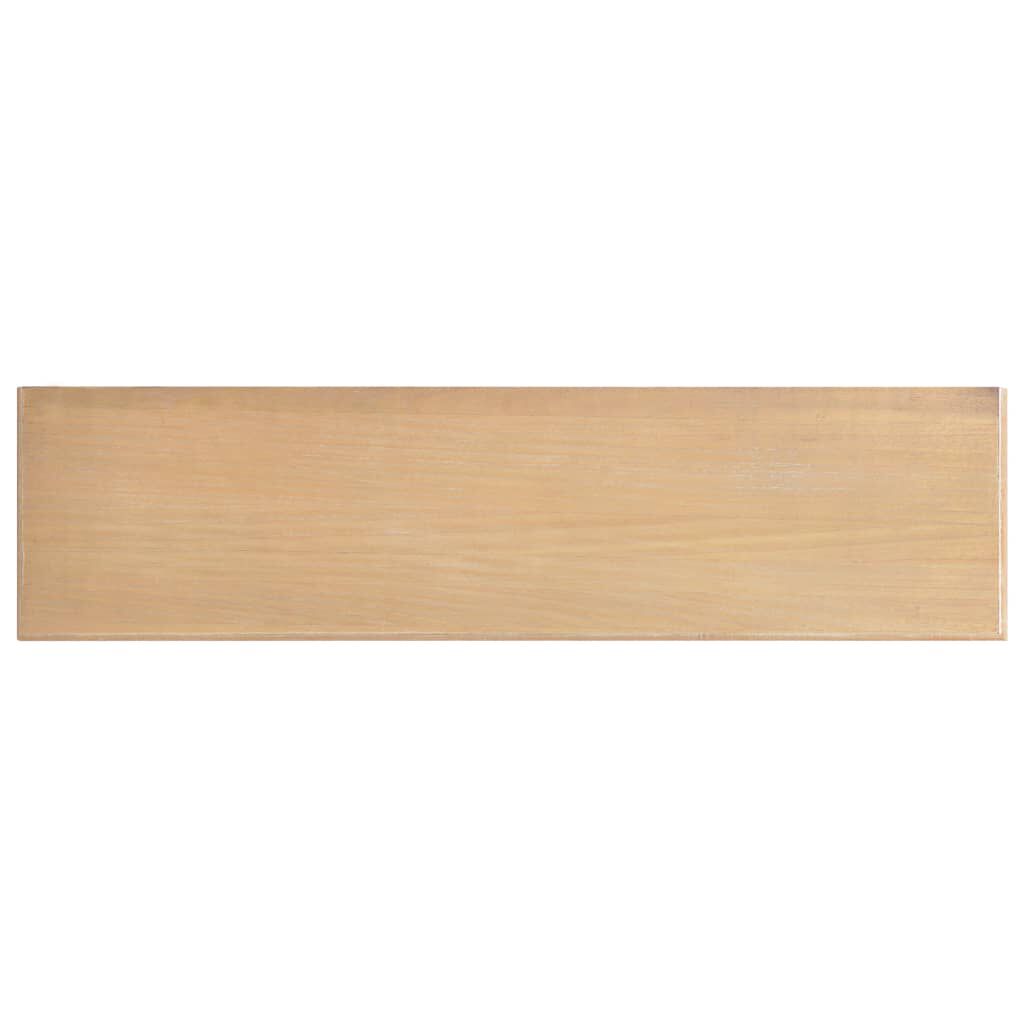 vidaXL Τραπέζι Κονσόλα Γκρι 120 x 30 x 76 εκ. από MDF
