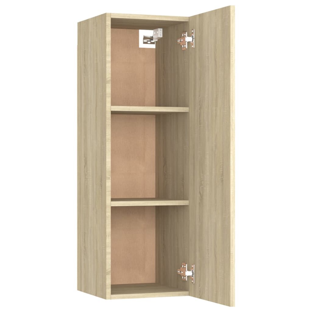 vidaXL Έπιπλο Τηλεόρασης Sonoma Δρυς 30,5 x 30 x 90 εκ. από Επεξ. Ξύλο