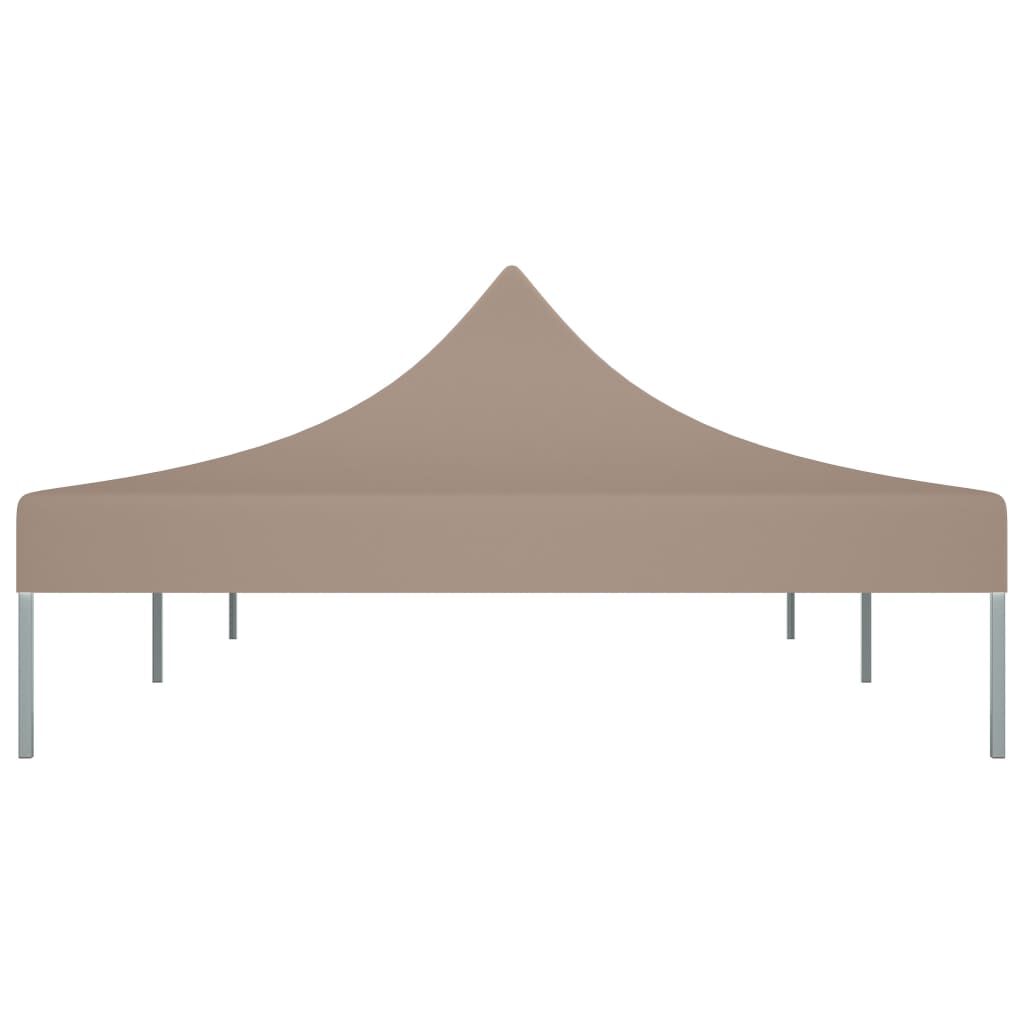 vidaXL Κάλυμμα Τέντας Εκδηλώσεων Taupe 6 x 3 μ. 270 γρ/μ²