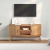 vidaXL Έπιπλο Τηλεόρασης OLDEN Καφέ 114x43x57 εκ. Μασίφ Ξύλο Πεύκου