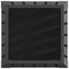 vidaXL Φωτιά Μαύρο 50 x 50 x 70 cm Κρύα έλαση από χάλυβα