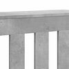 vidaXL Κάλυμμα Καλοριφέρ Γκρι Σκυροδέματος 104x20x82 εκ. Επεξ. Ξύλο