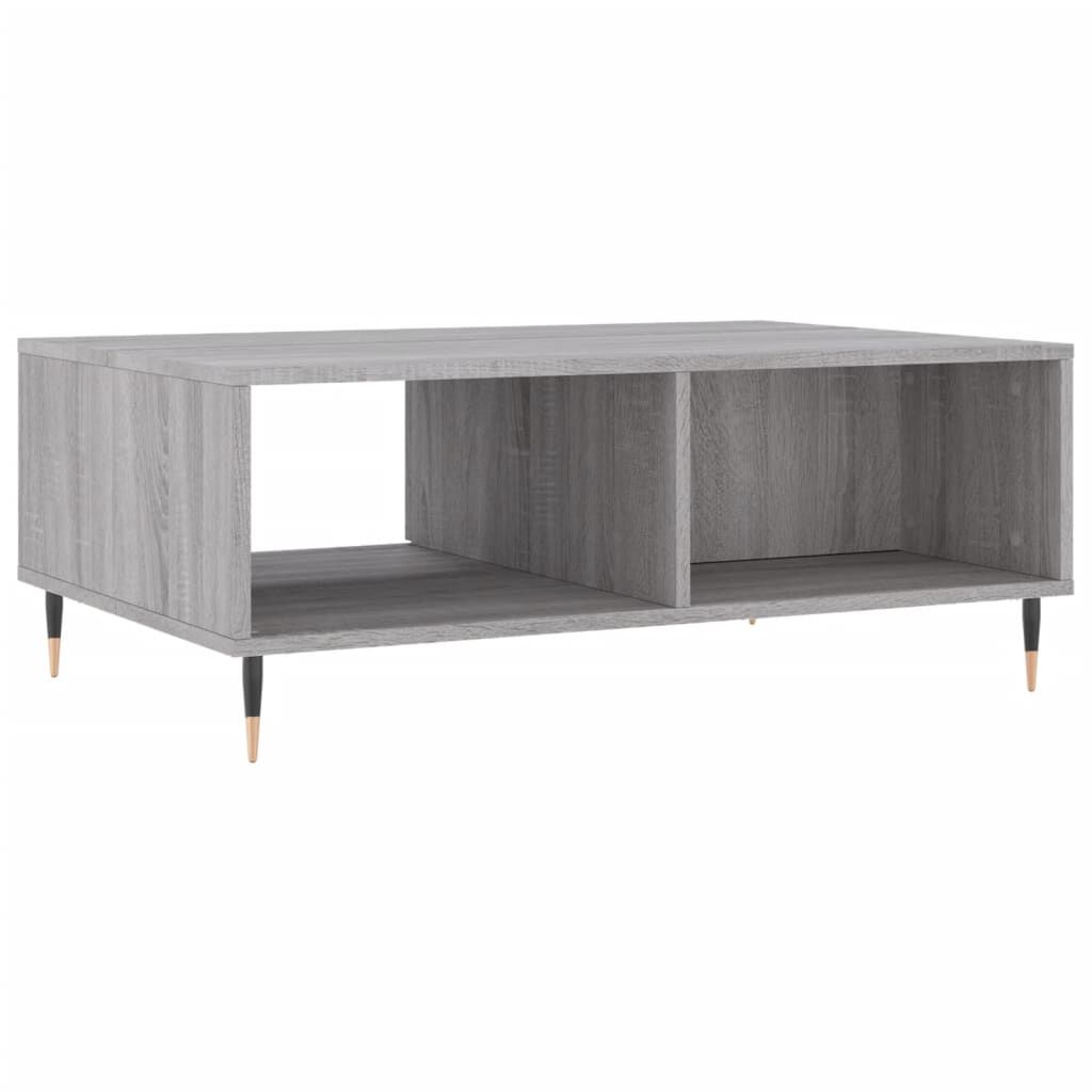 vidaXL Τραπεζάκι Σαλονιού Γκρι Sonoma 90x60x35 εκ. Επεξεργασμένο Ξύλο
