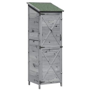 vidaXL &Alpha;&pi;&omicron;&theta;ή&kappa;&eta; &Kappa;ή&pi;&omicron;&upsilon; &Gamma;&kappa;&rho;&iota; 59,5 x 56 x 176,5 &epsilon;&kappa;. &Sigma;&tau;&epsilon;&rho;&epsilon;ό &Xi;ύ&lambda;&omicron; &Pi;&epsilon;ύ&kappa;&omicron;&upsilon;