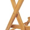 vidaXL Σετ Επίπλων Μπαρ 3 τεμ. από Μασίφ Ξύλο Teak