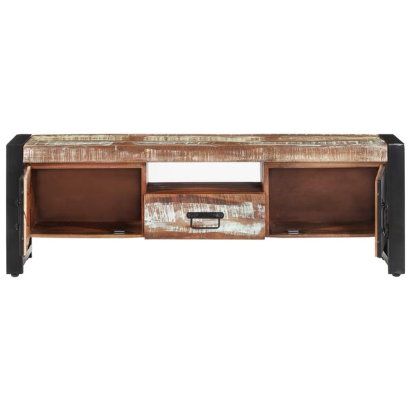 vidaXL Έπιπλο Τηλεόρασης 120 x 30 x 40 εκ. από Μασίφ Ανακυκλωμένο Ξύλο