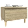 vidaXL Βοηθητικό Τραπέζι Sonoma Δρυς 50x46x35 εκ. Επεξεργασμένο Ξύλο
