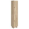 vidaXL &Sigma;έ&tau; &Nu;&tau;&omicron;&upsilon;&lambda;&alpha;&pi;&iota;ώ&nu; 2 pcs Sonoma &Delta;&rho;&upsilon;&sigmaf; 34,5 x 33 x 90 &epsilon;&kappa;.