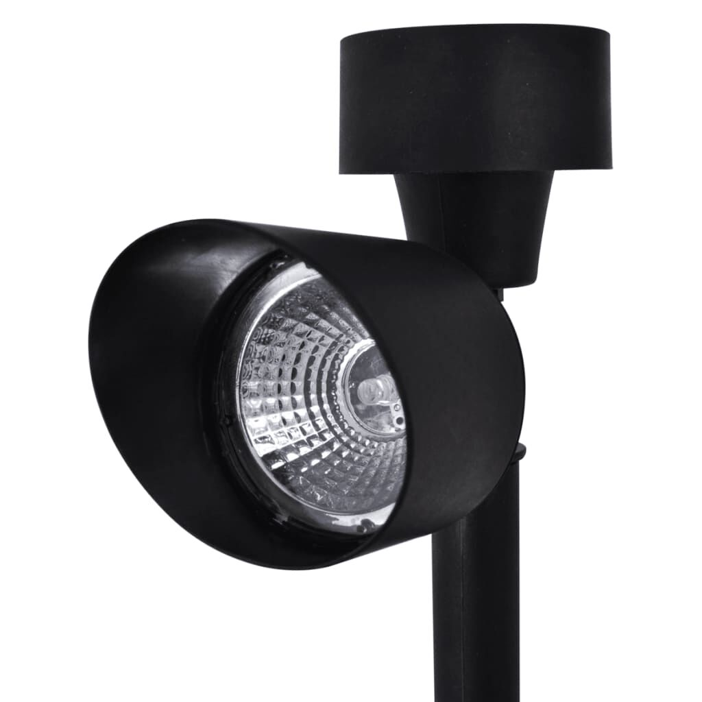 Outdoor Φωτιστικό Ηλιακό LED με Σποτάκια 12 Τεμ. Μαύρο