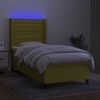 vidaXL &Kappa;&rho;&epsilon;&beta;ά&tau;&iota; Boxspring &mu;&epsilon; &Sigma;&tau;&rho;ώ&mu;&alpha; & LED &Pi;&rho;ά&sigma;&iota;&nu;&omicron; 80x200 &epsilon;&kappa;. &Upsilon;&phi;&alpha;&sigma;&mu;ά&tau;&iota;&nu;&omicron;