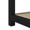 vidaXL Καθρέφτης Μπάνιου Ντουλάπι Sonoma Δρυς 60x16x60 εκ. Επεξ. Ξύλο