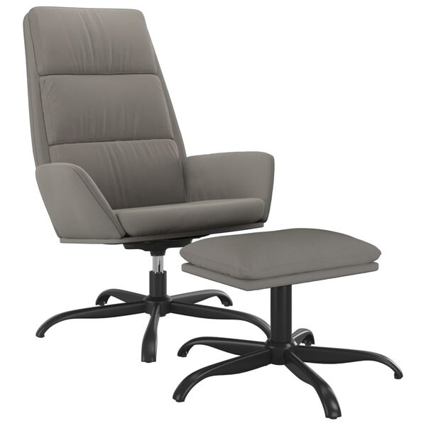 vidaXL &Pi;&omicron;&lambda;&upsilon;&theta;&rho;ό&nu;&alpha; Relax &Alpha;&nu;&omicron;&iota;&chi;&tau;ό &Gamma;&kappa;&rho;&iota; &Beta;&epsilon;&lambda;&omicron;ύ&delta;&iota;&nu;&eta; &mu;&epsilon; &Upsilon;&pi;&omicron;&pi;ό&delta;&iota;&omicron;