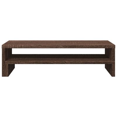 vidaXL Βάση Οθόνης Καφέ Δρυς 54x22x15 εκ. από Επεξεργασμένο Ξύλο