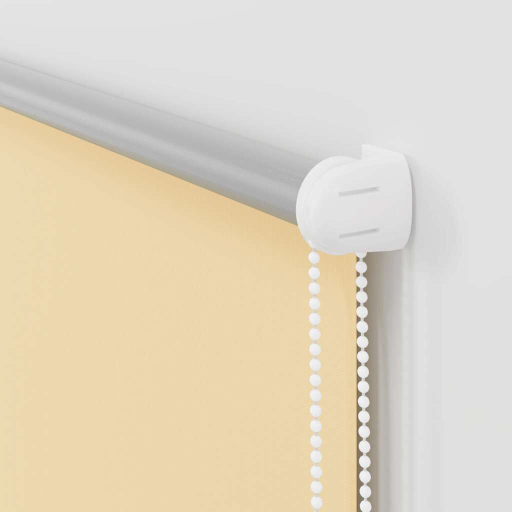 vidaXL Ρολέρ Μπλακάουτ Μπεζ 90x175 cm Πλάτος υφάσματος 85,7 cm