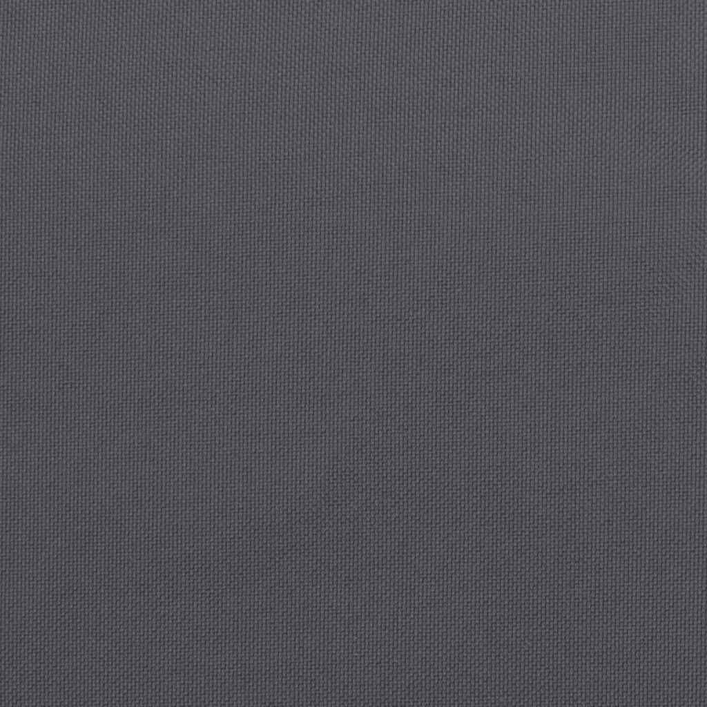 vidaXL Μαξιλάρια Καρέκλας Κήπου 6τεμ Ανθρακί 50x50x4 εκ. Oxford Ύφασμα