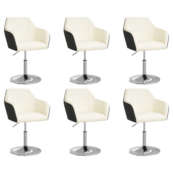 vidaXL &Kappa;&alpha;&rho;έ&kappa;&lambda;&epsilon;&sigmaf; &Tau;&rho;&alpha;&pi;&epsilon;&zeta;&alpha;&rho;ί&alpha;&sigmaf; 6 &tau;&epsilon;&mu;. &Alpha;&sigma;&pi;&rho;ό&mu;&alpha;&upsilon;&rho;&epsilon;&sigmaf; &alpha;&pi;ό &Sigma;&upsilon;&nu;&theta;&epsilon;&tau;&iota;&kappa;ό &Delta;έ&rho;&mu;&alpha;