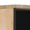 vidaXL Ντουλάπι Μπάνιου 38 x 33 x 160 εκ. από Μασίφ Ξύλο Μάνγκο