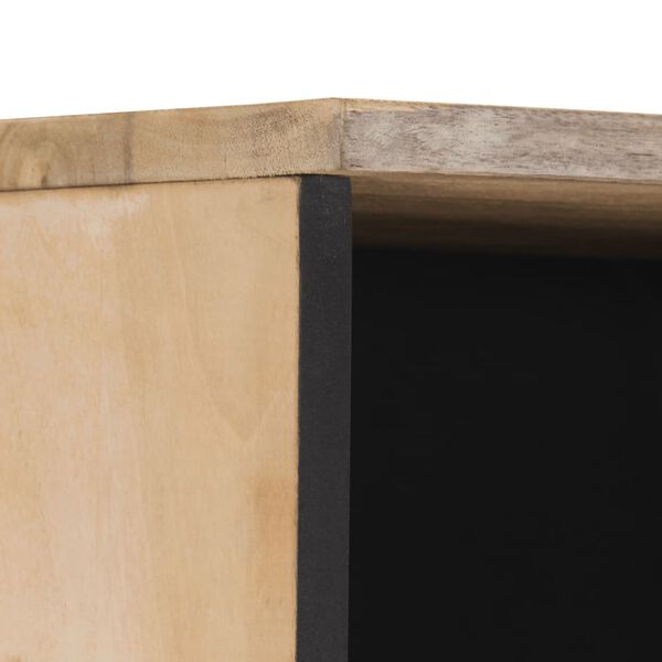 vidaXL Ντουλάπι Μπάνιου 38 x 33 x 160 εκ. από Μασίφ Ξύλο Μάνγκο