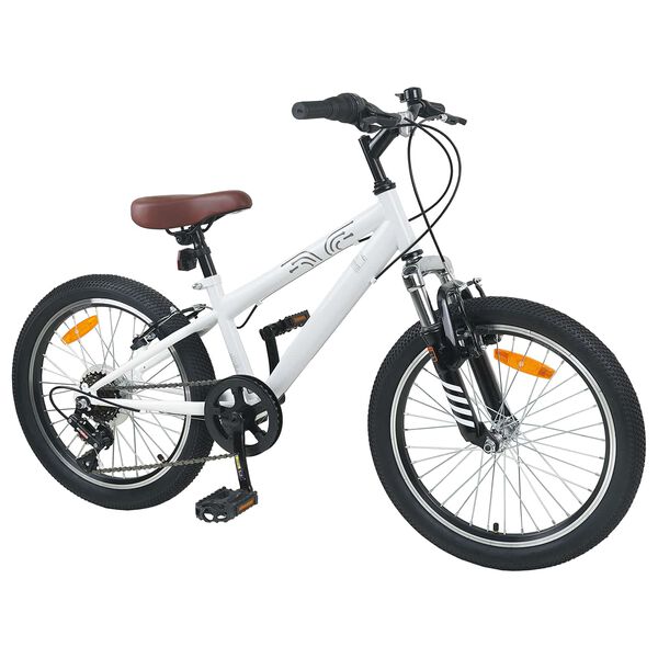 vidaXL Kids Mountain Bike 20 ί&nu;&tau;&sigma;&epsilon;&sigmaf; 6-Speed &gamma;&iota;&alpha; &pi;&alpha;&iota;&delta;&iota;ά 5-8 &epsilon;&tau;ώ&nu; &Lambda;&epsilon;&upsilon;&kappa;ό