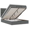 vidaXL &Omicron;&theta;&omega;&mu;&alpha;&nu;&iota;&kappa;ό &kappa;&rho;&epsilon;&beta;ά&tau;&iota; &mu;&epsilon; &sigma;&tau;&rho;ώ&mu;&alpha; & LEDs &Sigma;&kappa;&omicron;ύ&rho;&omicron; &gamma;&kappa;&rho;&iota; 140x190cm Ύ&phi;&alpha;&sigma;&mu;&alpha;