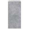 vidaXL Τραπέζι Μπαρ Γκρι Σκυροδέματος 51x50x103,5 εκ. Επεξ. Ξύλο
