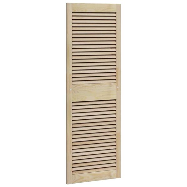 vidaXL Πόρτες Ντουλάπας με πόρτα 4 pcs Καφέ 140.5 x 49.5 x 2.1 εκ