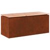 vidaXL &Pi;&alpha;&gamma;&kappa;ά&kappa;&iota; &kappa;ή&pi;&omicron;&upsilon; 2 -Seater 100 x 40 x 43 &epsilon;&kappa; &Sigma;&kappa; rusty &Omicron;&rho;&theta;&omicron;&gamma;ώ&nu;&iota;&omicron;&sigmaf;