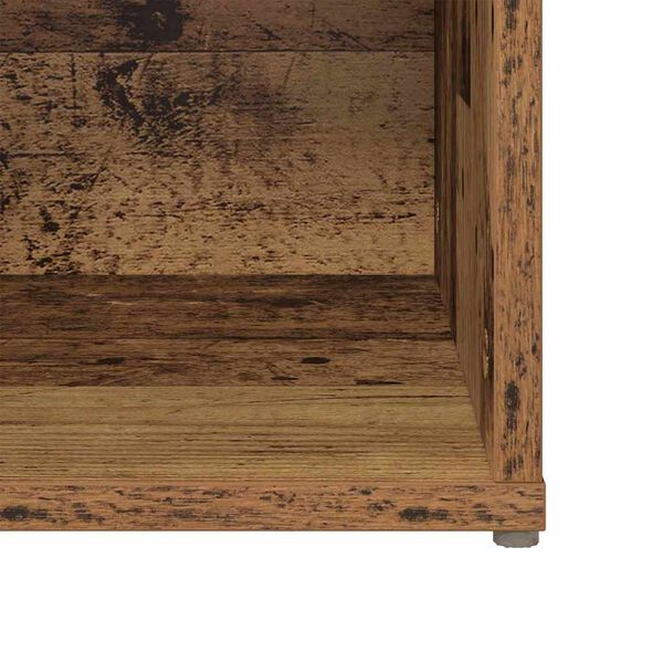 vidaXL Σετ επίπλου τηλεόρασης 2 pcs Παλιό Ξύλο Επεξεργασμένο ξύλο