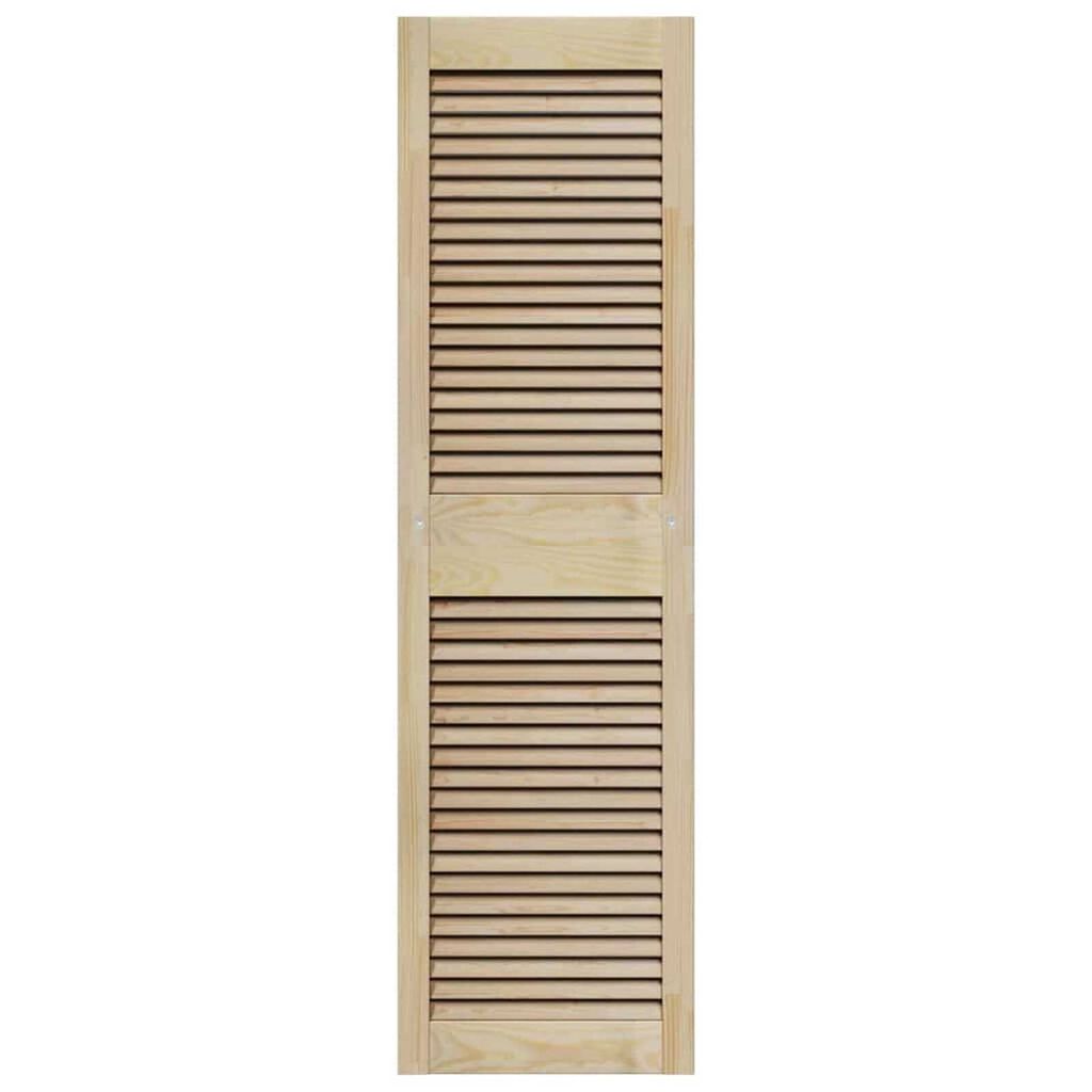 vidaXL Πόρτες Ντουλάπας με πόρτα 4 pcs Καφέ 140.5 x 39.5 x 2.1 εκ