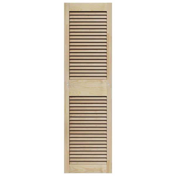 vidaXL Πόρτες Ντουλάπας με πόρτα 4 pcs Καφέ 140.5 x 39.5 x 2.1 εκ
