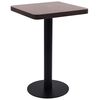 vidaXL &Tau;&rho;&alpha;&pi;έ&zeta;&iota; Bistro &Sigma;&kappa;&omicron;ύ&rho;&omicron; &Kappa;&alpha;&phi;έ 50 x 50 &epsilon;&kappa;. &alpha;&pi;ό MDF