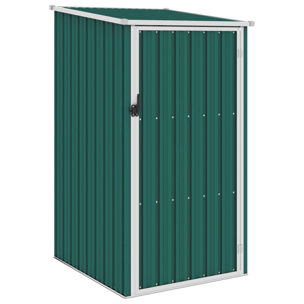 vidaXL Αποθήκη Κήπου Πράσινη 87 x 98 x 159 εκ. από Γαλβανισμένο Ατσάλι