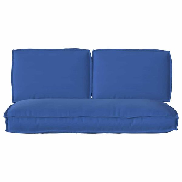 vidaXL Σετ Μαξιλαριών Πάγου 3 pcs Βασιλικό Μπλε 120 x 50 x 12 εκ.