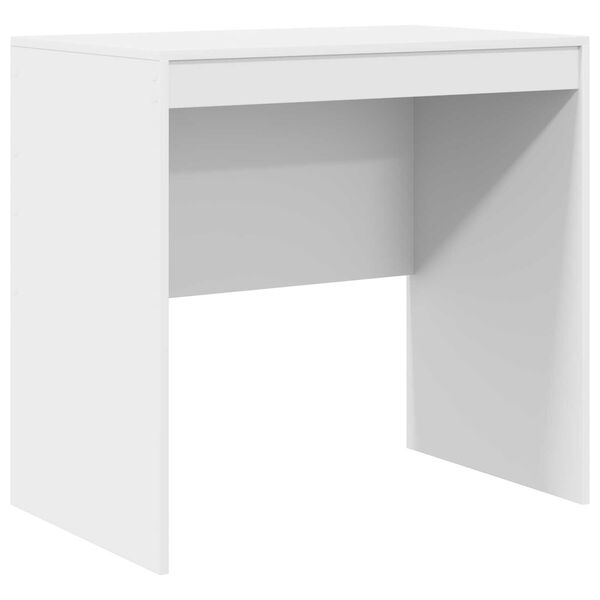 vidaXL Γραφείο με αποθηκευτικό χώρο 2 pcs Λευκό 80 x 50 x 76 εκ.
