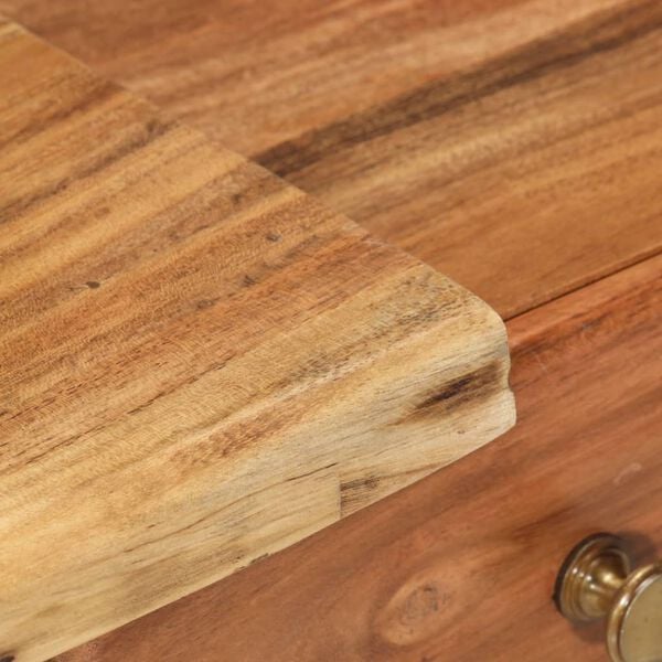 vidaXL Κομοδίνo 45 x 32 x 55 εκ. από Μασίφ Ξύλο Ακακίας
